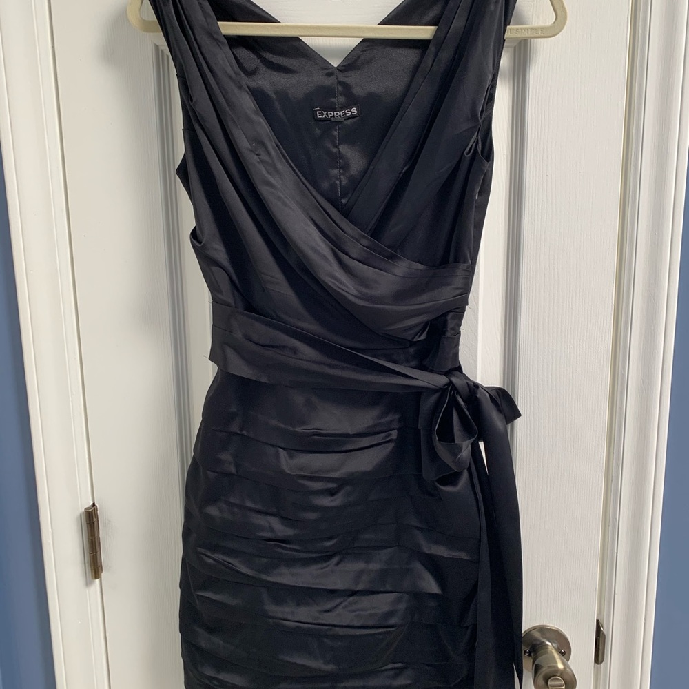 SOLD Express Black Occasion Dress Size 8